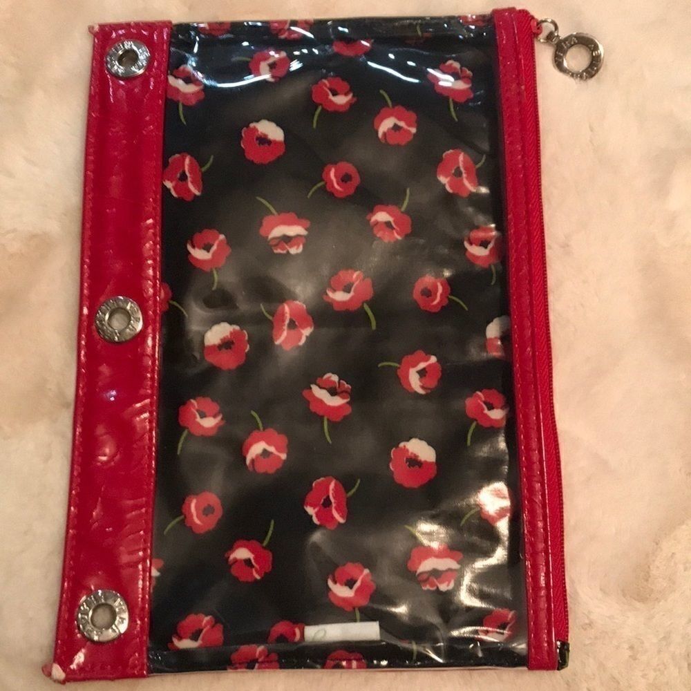 Vera Bradley Three Ring Binder Pocket!!